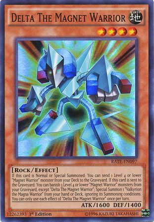 mink RATE-EN097 - Delta The Magnet Warrior - Super Rare