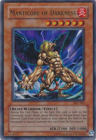 mink IOC-067 - Manticore of Darkness - Ultra Rare