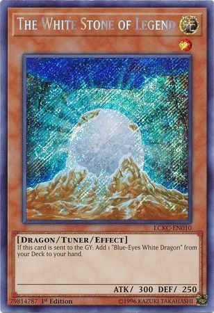tvni LCKC-EN010 - The White Stone of Legend - Secret Rare