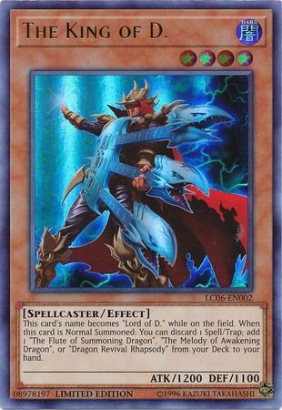 mink LC06-EN002 - The King of D. - Ultra Rare