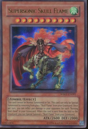 mink WB01-EN001 - Supersonic Skull Flame - Ultra Rare