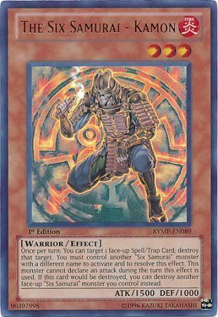 mink RYMP-EN089 - The Six Samurai - Kamon - Ultra Rare