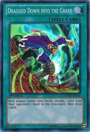 mink LCYW-EN174 - Dragged Down into the Grave - Super Rare