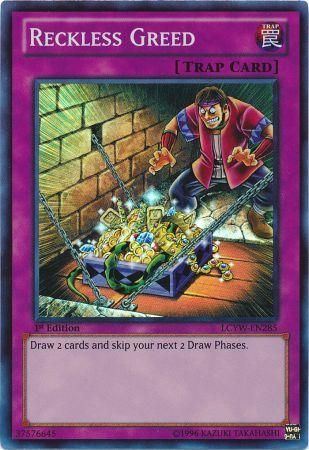 2tvni LCYW-EN285 - Reckless Greed - Super Rare