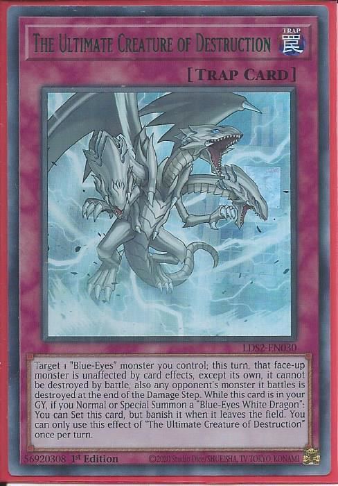 LDS2-EN030G The Ultimate Creature of Destruction – Ultra Rare GREEN |