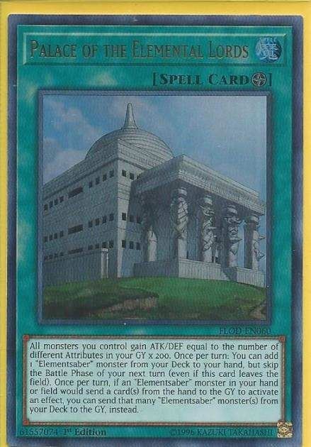 tvni FLOD-EN060 Palace Of The Elemental Lords – Ultra Rare