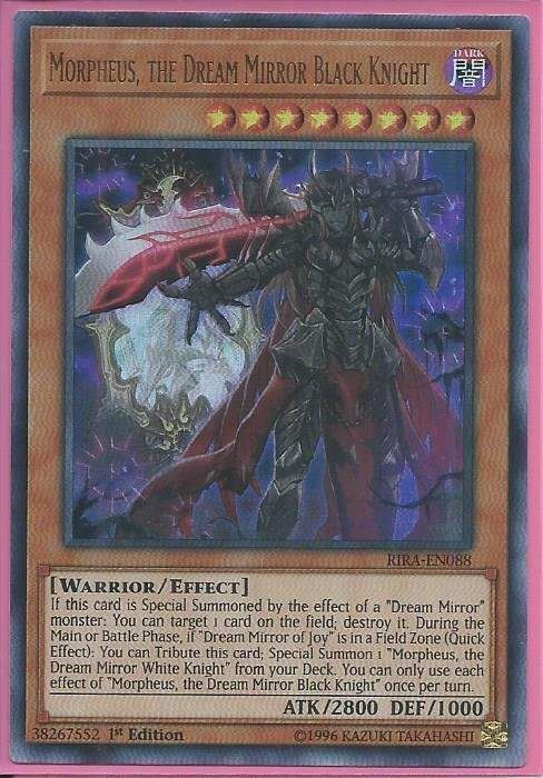 tvni RIRA-EN088 Morpheus the Dream Mirror Black Knight – Ultra Rare
