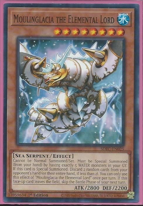 SDFC-EN025 Moulinglacia the Elemental Lord – Common