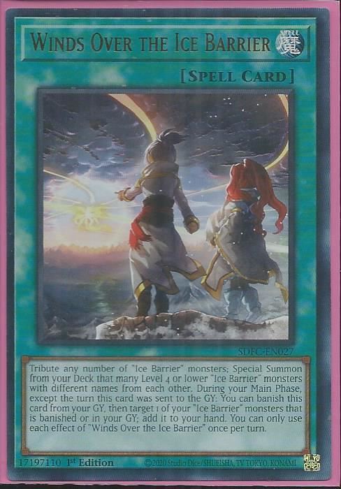 SDFC-EN027 Winds Over the Ice Barrier – Ultra Rare