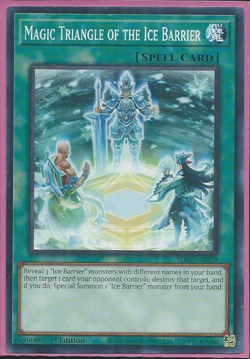 SDFC-EN029 Magic Triangle of the Ice Barrier – Common