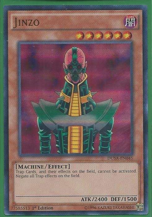 tvni DUSA-EN045 Jinzo - Ultra Rare (damaged)