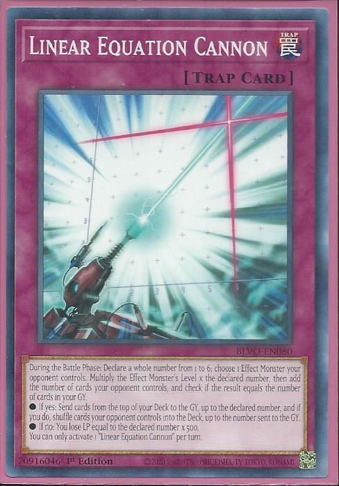 BLVO-EN080 Linear Equation Cannon – Common