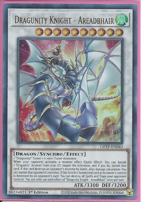 GFTP-EN043 Dragunity Knight – Areadbhair – Ultra Rare |