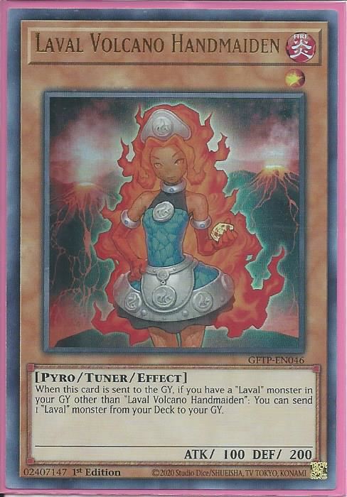 GFTP-EN046 Laval Volcano Handmaiden – Ultra Rare