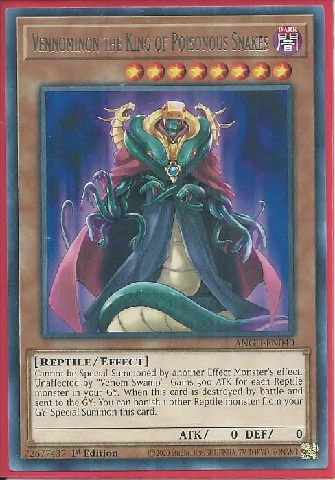 ANGU-EN040 Vennominon the King of Poisonous Snakes – Rare