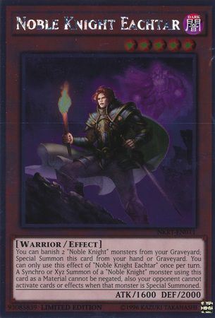 NKRT-EN011 - Noble Knight Eachtar - Platinum Rare