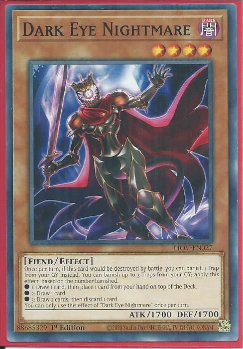 LIOV-EN027 Dark Eye Nightmare – Common