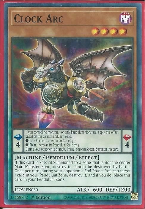 LIOV-EN030 Clock Arc – Common