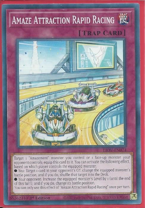 LIOV-EN074 Amaze Attraction Rapid Racing – Common