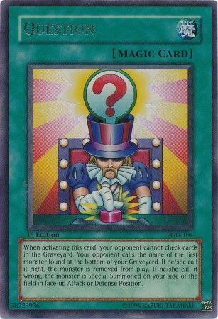kduy PGD-104 - Question - Ultra Rare (damged)