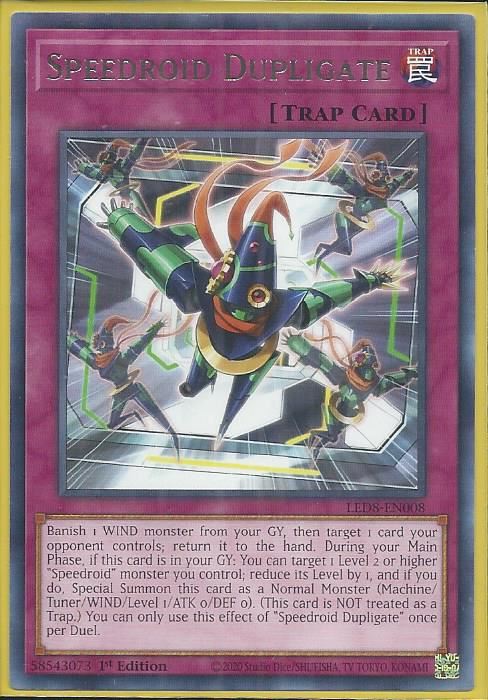 LED8-EN008 Speedroid Dupligate – Rare
