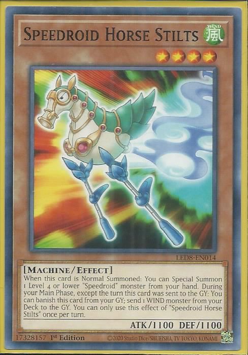 LED8-EN014 Speedroid Horse Stilts – Common