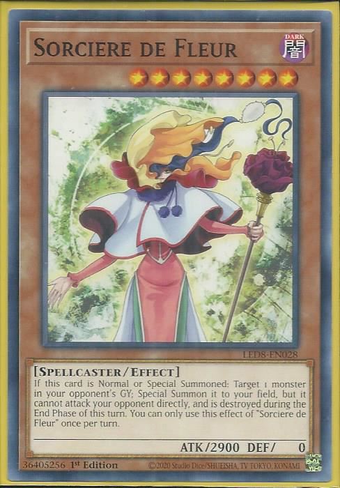 LED8-EN028 Sorciere de Fleur – Common