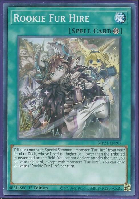 MP21-EN207 Rookie Fur Hire – Common