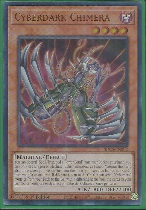 SDCS-EN002 Cyberdark Chimera – Ultra Rare