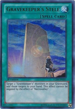 2tvni LCJW-EN261 - Gravekeeper's Stele - Ultra Rare