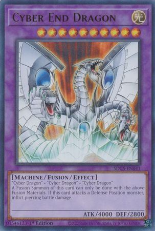 SDCS-EN041 - Cyber End Dragon - Ultra Rare - Misprint