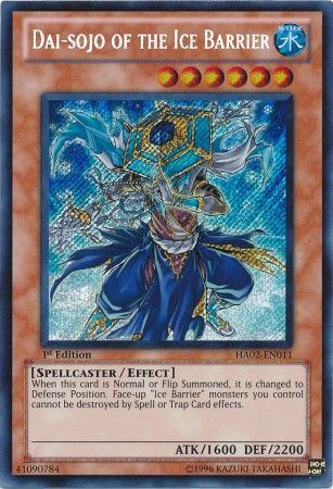 kduys HA02-EN011 - Dai-Sojo of the Ice Barrier - Secret Rare