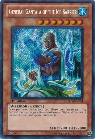 kduys HA04-EN054 - General Gantala of the Ice Barrier - Secret Rare