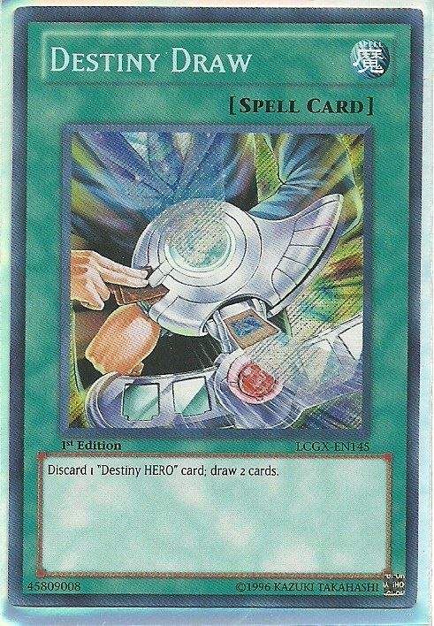 2tvni LCGX-EN145 Destiny Draw – Secret Rare