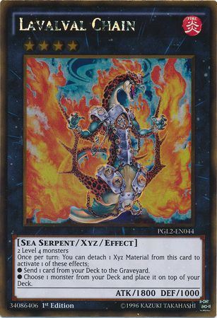 2tvni PGL2-EN044 - Lavalval Chain - Gold Rare