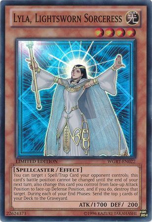2tvni WGRT-EN022 - Lyla, Lightsworn Sorceress - Super Rare Limited
