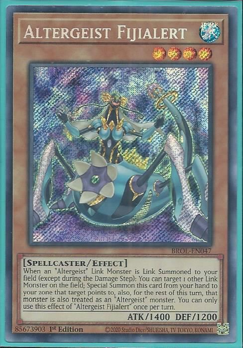 BROL-EN047 Altergeist Fijialert – Secret Rare