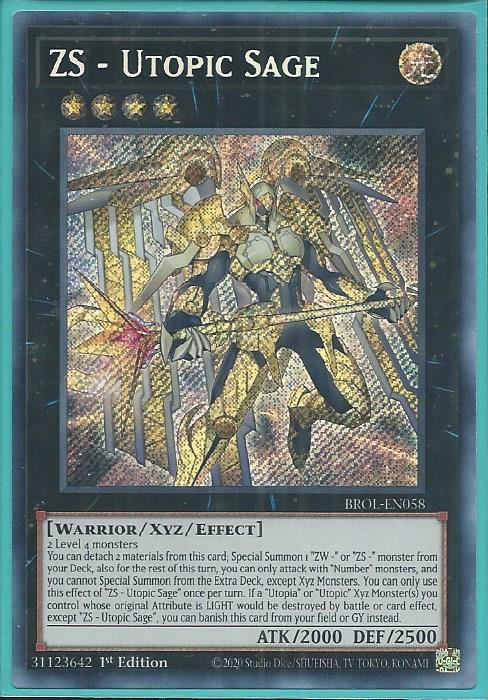 BROL-EN058 ZS – Utopic Sage – Secret Rare|