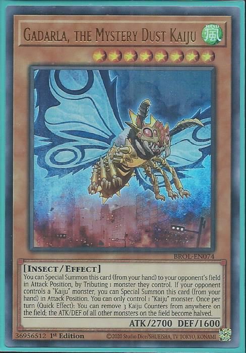 BROL-EN074 Gadarla the Mystery Dust Kaiju – Ultra Rare