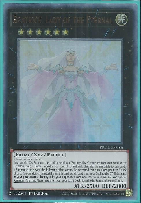 BROL-EN086 Beatrice, Lady of the Eternal – Ultra Rare