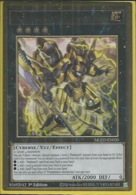 MGED-EN030 Primathmech Alembertian – Premium Gold Rare