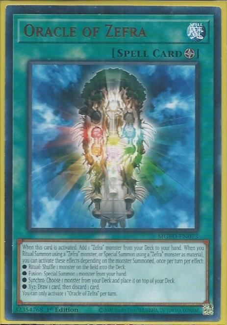 MGED-EN073 Oracle of Zefra – Rare