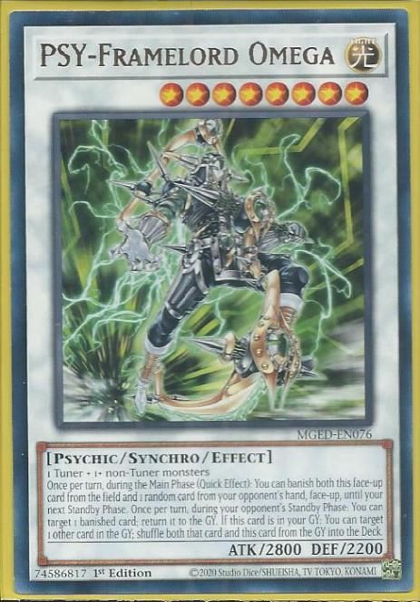 MGED-EN076 PSY-Framelord Omega – Rare