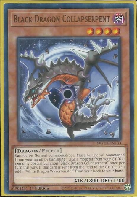 MGED-EN133 Black Dragon Collapserpent – Rare