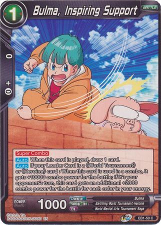 EB1-50 - Bulma, Inspiring Support - Common