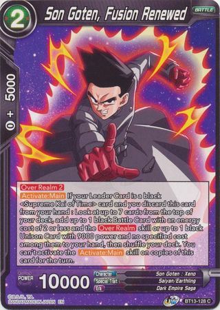 BT13-128 - Son Goten, Fusion Renewed - Common