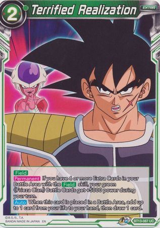 BT13-087 - Terrified Realization - Uncommon