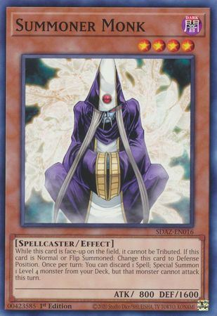 SDAZ-EN016 - Summoner Monk - Common