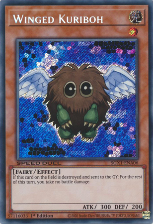 SGX1-ENA06 - Winged Kuriboh - Secret Rare (Near mint)