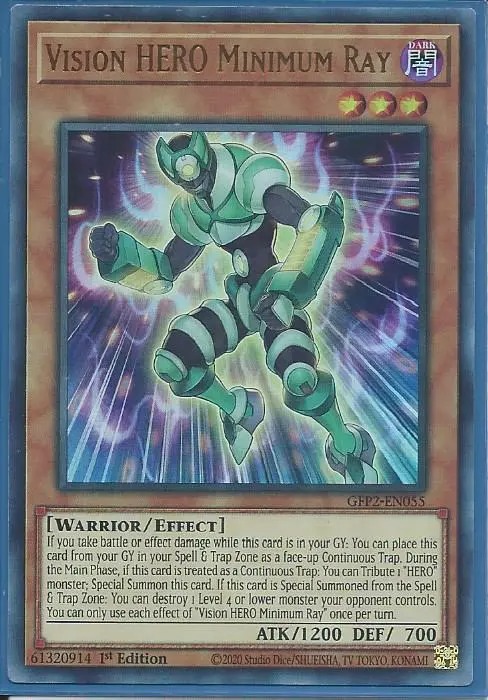 GFP2-EN055 Vision HERO Minimum Ray – Ultra Rare